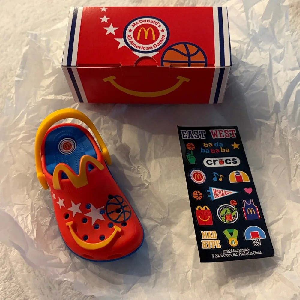 2026 McDonald’s Happy Meal Toy - 5-Star Athlete Crocs Toy - # 4